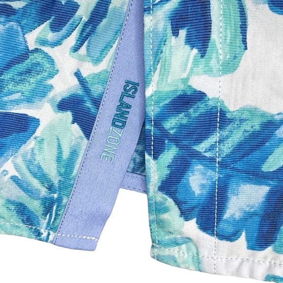 Tommy Bahama Coconut Point Island Zone Camp Shirt Mens 1XLB Jungle Grove Coolmax - Picture 5 of 11